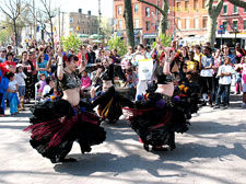 Manhattan Tribal Dancers celebrate
